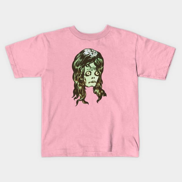 Medusa Kids T-Shirt by ImmortalPink